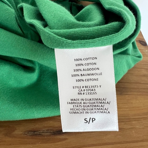 Eri + Ali Green Tied T Shirt - Picture 5 of 5